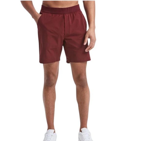 Public Rec Other - Public Rec Men's Flex Shorts 7"  Maroon size 36 Sporty Outdoor Swim  Athletic
